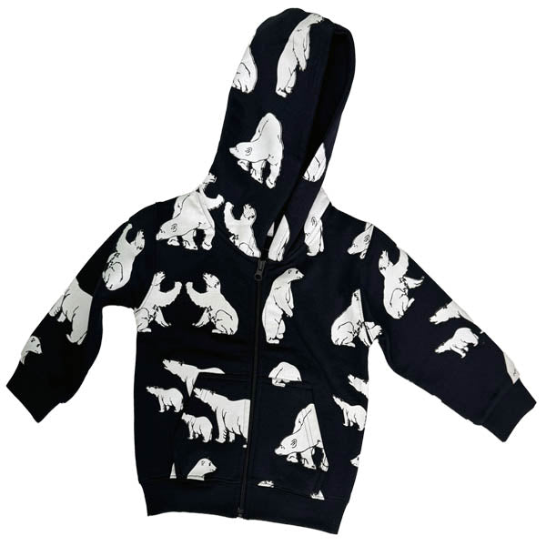 INFANT FULL ZIP W/ALLOVER PRINT