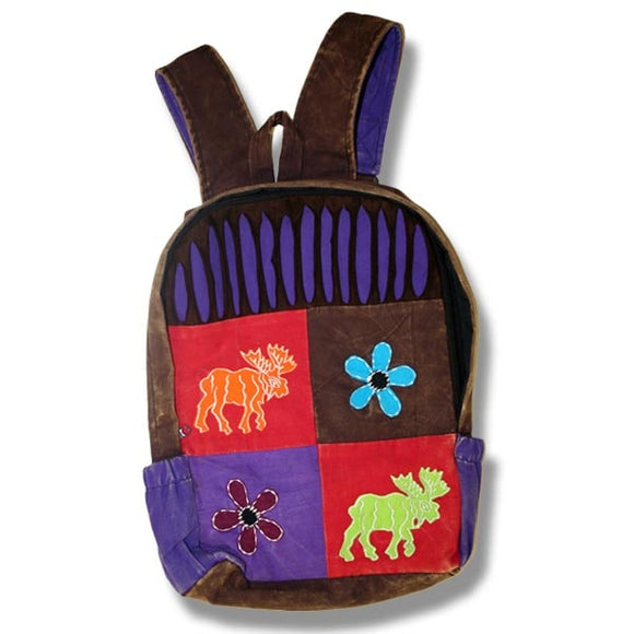 Pure Hand Craft Nepal School Back Pack