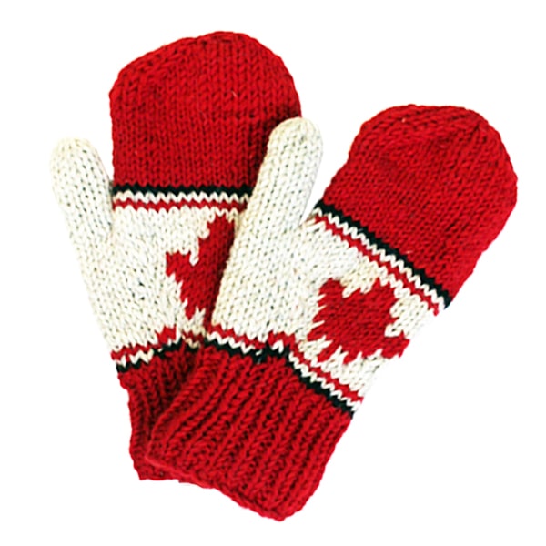 100% Wool Mittens for Men and Women. Fleece Lining. Handmade in Nepal.
