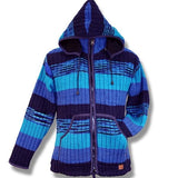 Adult Wool Rib Jacket with hood