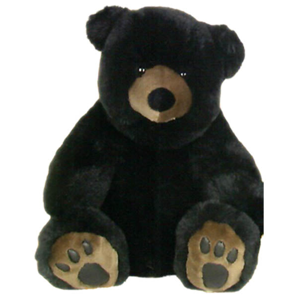 Paws Bear Black 9"