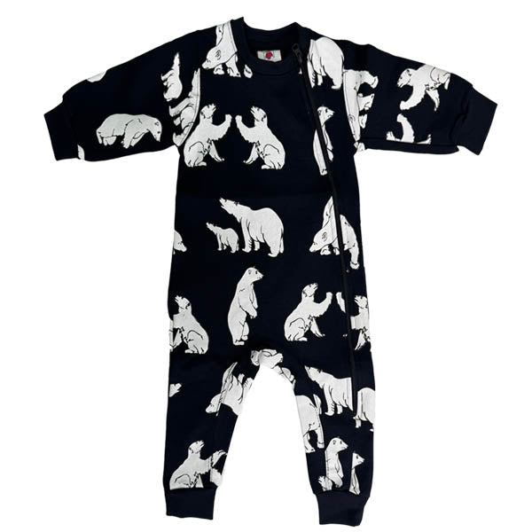 INFANT  ROMPER W/ALLOVER PRINT