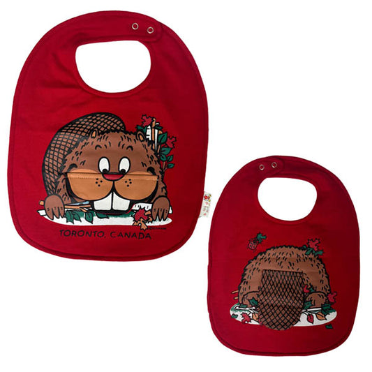 Floppy Bibs  - Beaver Floppy - Red