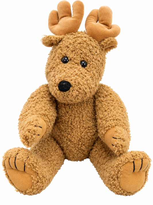 Antique Jointted Moose 14"