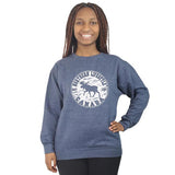 Men and Women's Fleece Crewneck Sweatshirt With Moose Lifestyle designs