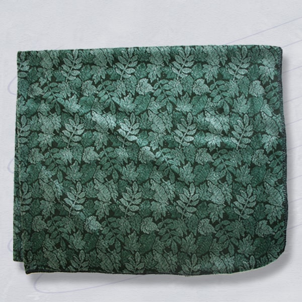 Green Maple Leaf Microfiber Blankets