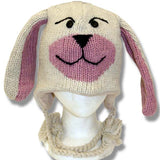 Wool Animal Head Tuques / Hats for Men and Women / Bunny