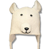 Wool Animal Head Tuques / Hats for Men and Women / Polar Bear 