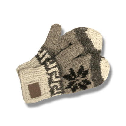 Wool Mittens for Men and Women.