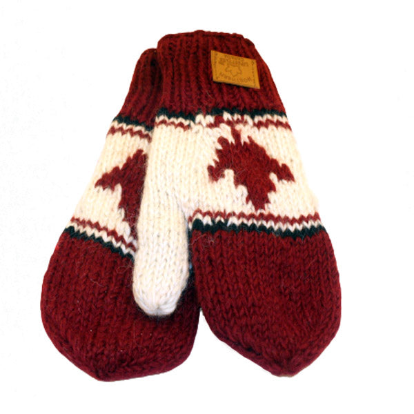 Wool Mittens for Men and Women.