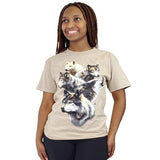 Men and Women T-shirt with Wildlife designs.