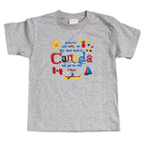 Kids T-shirt with various Designs / Sport grey / Someone who loves me 
