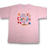 Kids T-shirt with various Designs / Pink / Someone who loves me