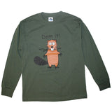 Youth T-shirts with Comic Designs / Kelp Green Dam it !