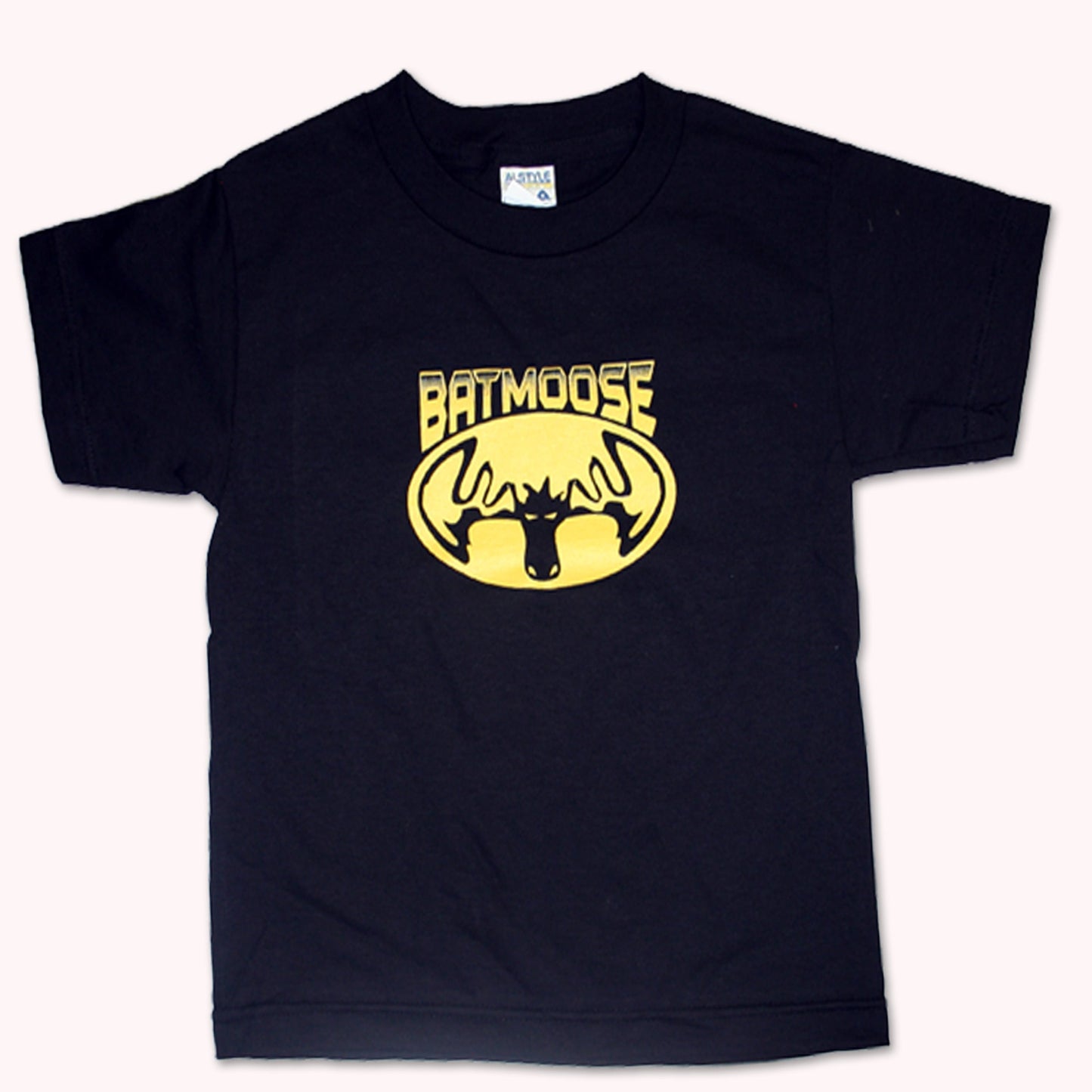 Kids T-shirts with printed design / Black Bat Moose