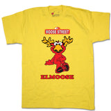 Kids T-shirts with printed design / Yellow ElMoose