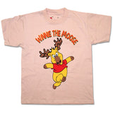 Kids T-shirts with printed design / Light Pink Winnie The Moose