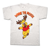 Kids T-shirts with printed design / White Winnie The Moose