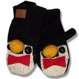 Products Wool Animal Mittens for Men and Women. Penguin