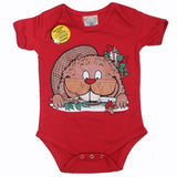 Newborn, Babies' Beaver Floppy Onesie, unisex Bodysuits 